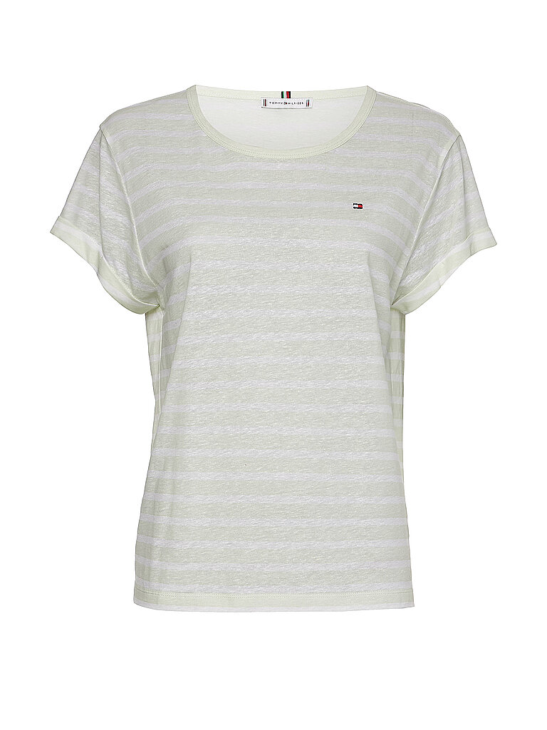 TOMMY HILFIGER T-Shirt grün | S